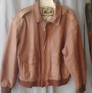 Mens Rock Creek Leather Jacket